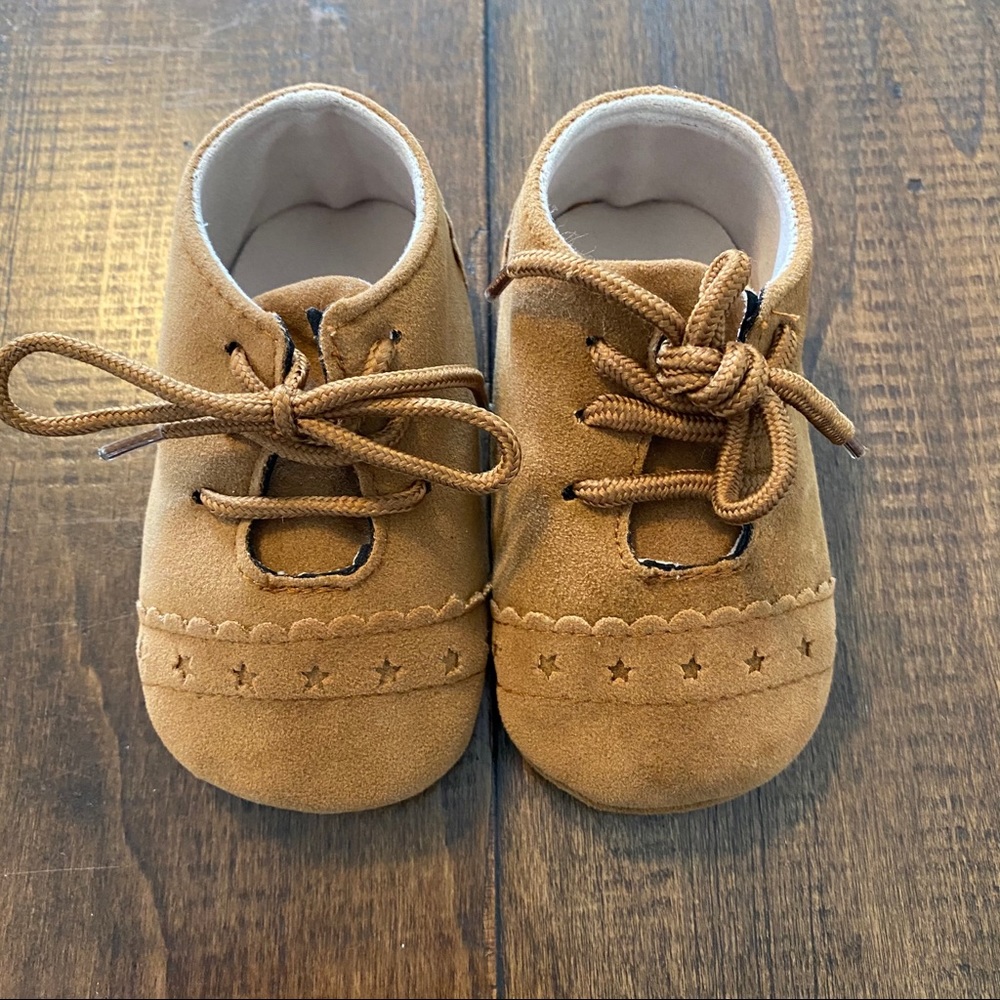 Suede Baby Oxfords - Picture 1 of 5